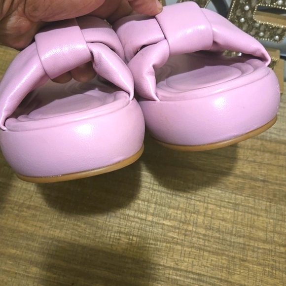 Marc Fisher Ltd Women's Vayle Pink Women's Slippers Sandals Sz 9 - Picture 3 of 8